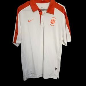 Nike  Dri-Fit Men's Soccer Shirt b Orange/ White Size M